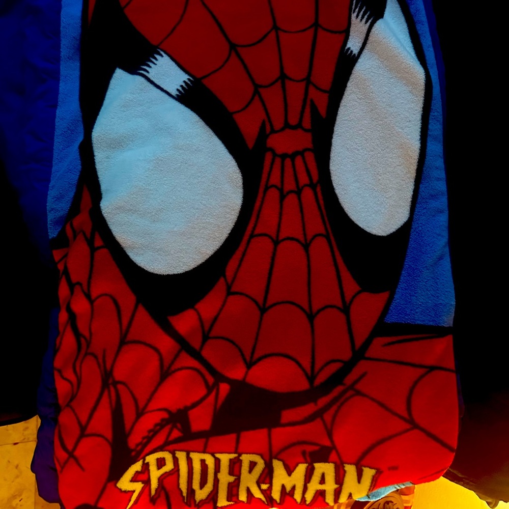 Spider-Man sleeping bag